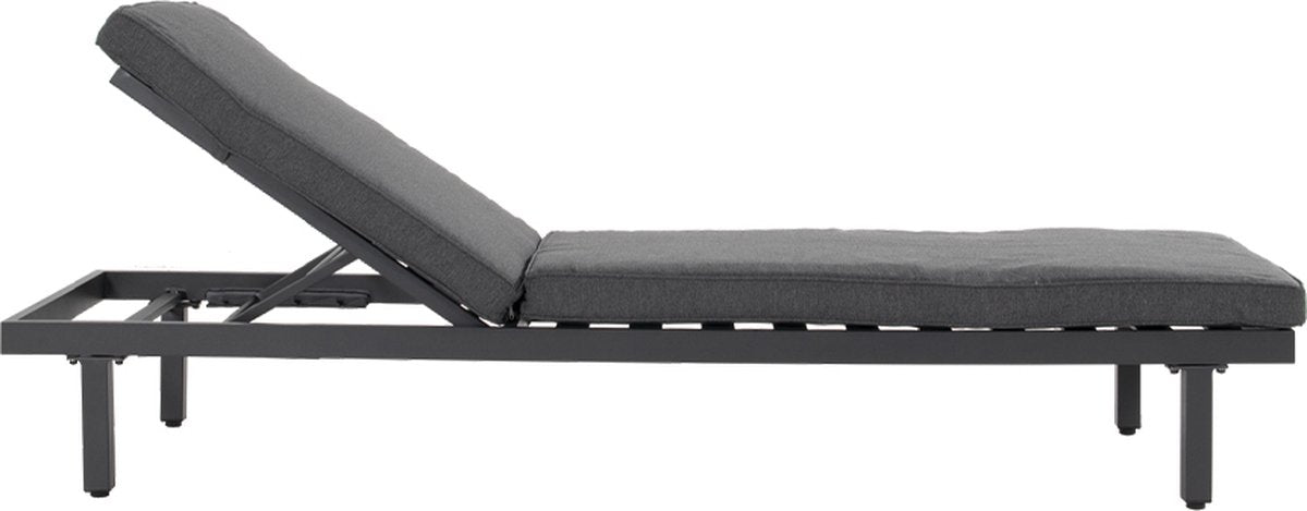 Hartman AVEIRO ligbed met kussen - aluminium frame - uitstekend comfort 195x63cm