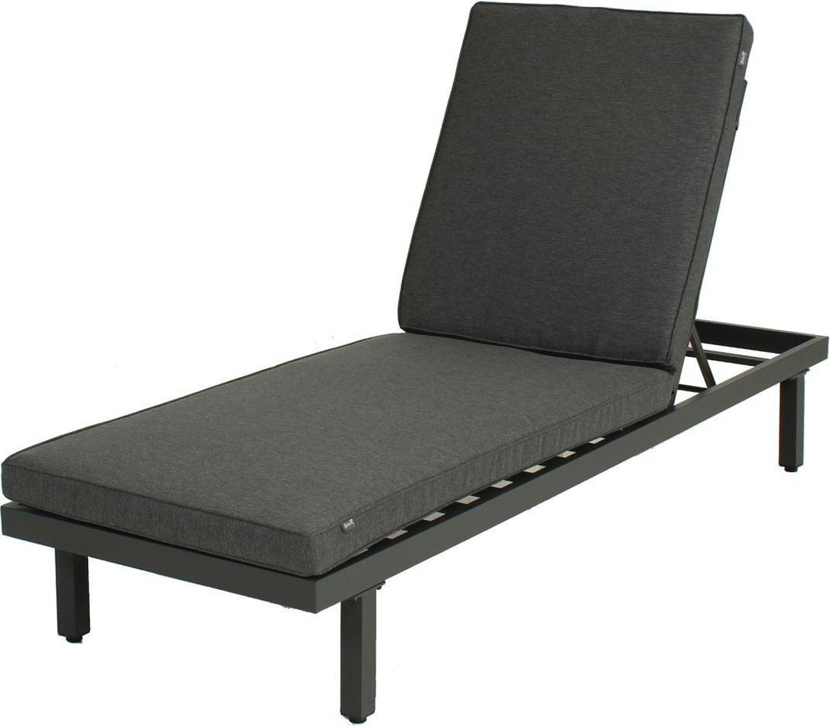 Hartman AVEIRO ligbed met kussen - aluminium frame - uitstekend comfort 195x63cm