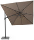 CHALLENGER T2 Premium parasol - 350x260cm - havana/ antraciet excl. voet