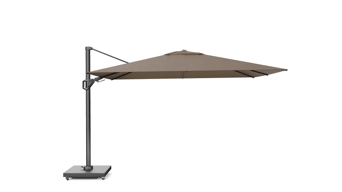 CHALLENGER T2 Premium parasol 260x350cm- havanna/ antraciet excl. voet   TU LU