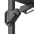 CHALLENGER T2 Premium parasol - 350x260cm - jet black/ matt black excl. voet
