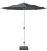 Platinum RIVA parasol D 2.5m - antraciet excl voet