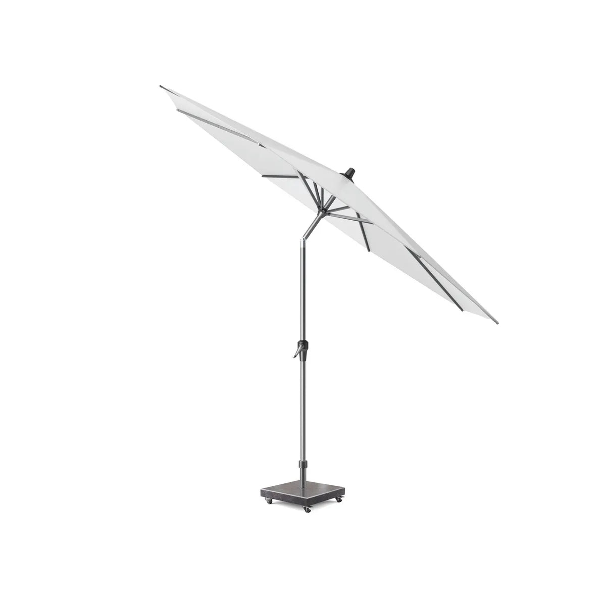 Platinum RIVA parasol D 2.5m - wit excl. voet