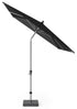 Platinum RIVA parasol - 3x2m - zwart excl. voet