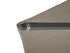 PLATINUM Riva parasol - D 4 m - zwart