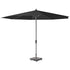 PLATINUM Riva parasol - D 4 m - zwart