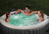 INTEX - PureSpa jacuzzi GREYWOOD deluxe 4pers - 196x71cm