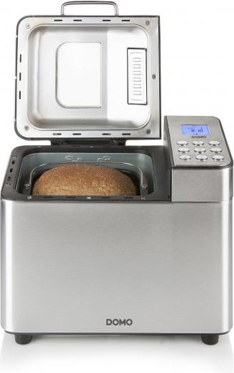DOMO Broodbakmachine- met glutenvrij pro gramma - max. broodgewicht 1kg - 500W