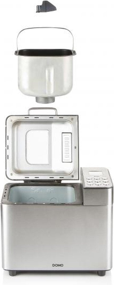DOMO Broodbakmachine- met glutenvrij pro gramma - max. broodgewicht 1kg - 500W