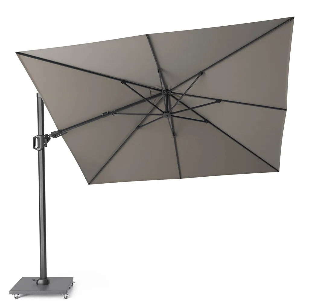 CHALLENGER T2 Premium parasol 300x300cm - manhattan/ antraciet excl. voet