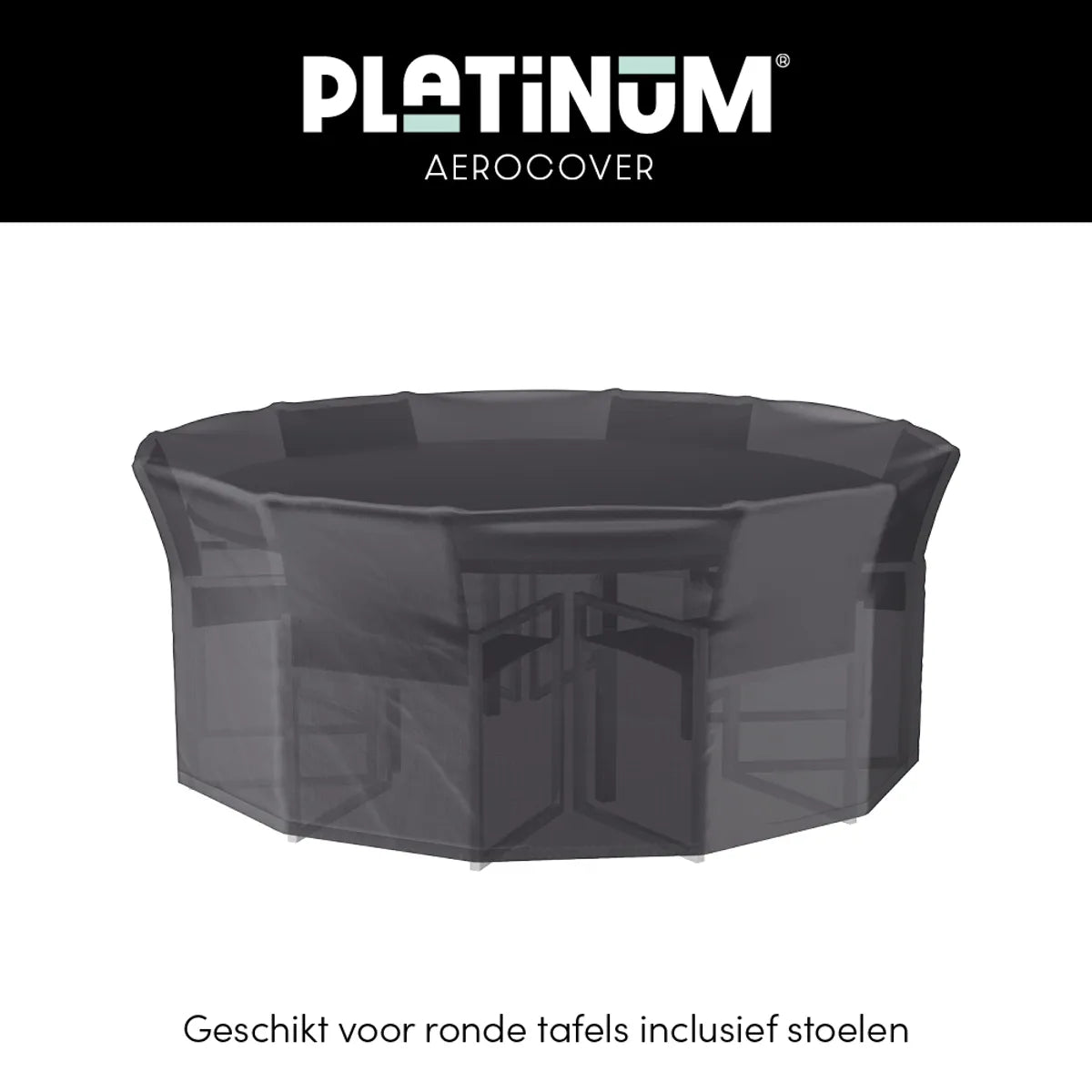 AEROCOVER Tuinset hoes - dia 250xH85cm - antraciet