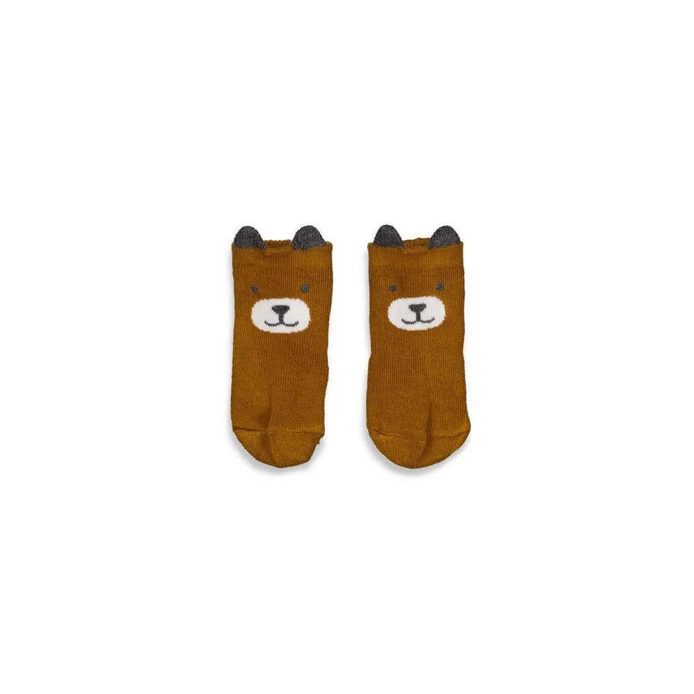 FEETJE B Sokken BEAR - okergeel - 86
