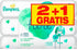 PAMPERS Aqua pure doekjes - 2+1gr 3x48st. 18/doos 6(2+1)/doos