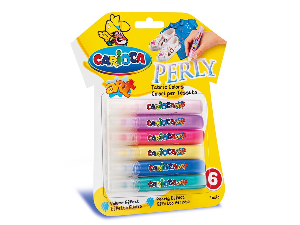 CARIOCA Textielverf PERLY met reliëf