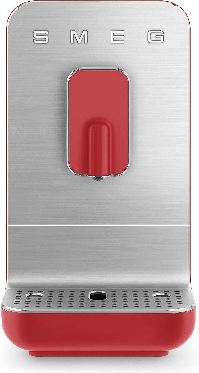 SMEG Bean to cup koffiemachine - rood volautomaat espressomachine 1.4L  TU UC