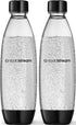 SODASTREAM Flessen duopack 1L - zwart vaatwasbestendig  vr Terra/ Art/ Duo