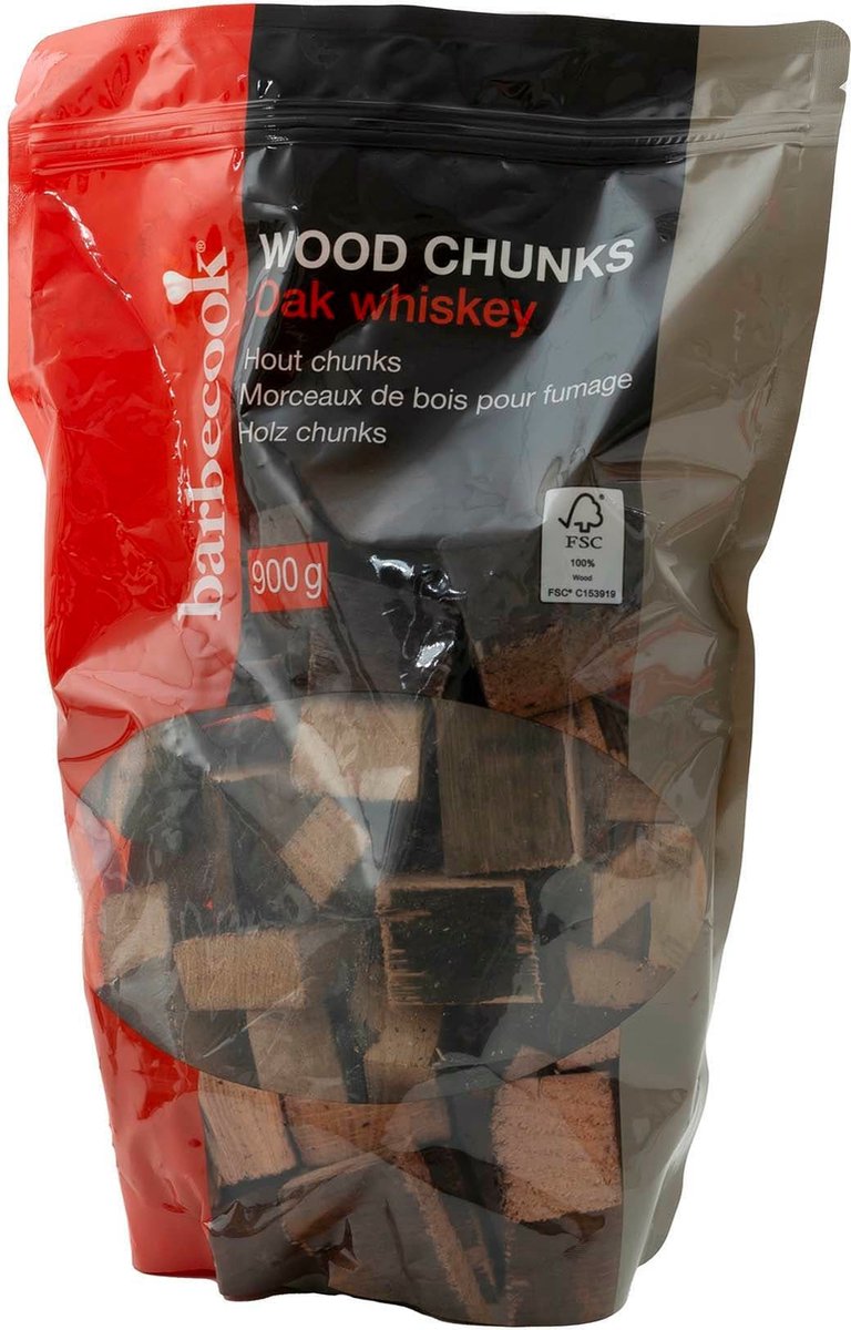 BARBECOOK Rookhout eik whisky - 900g