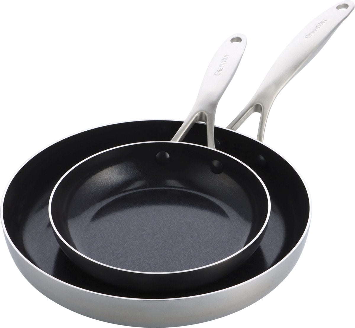 GREENPAN Geneva pannenset 2st.- 20&28cm