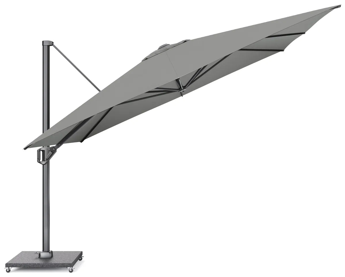 CHALLENGER T1 Premium parasol 350x350cm- doek manhattan - stok antra