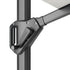 CHALLENGER T1 Premium parasol 350x350cm- doek manhattan - stok antra