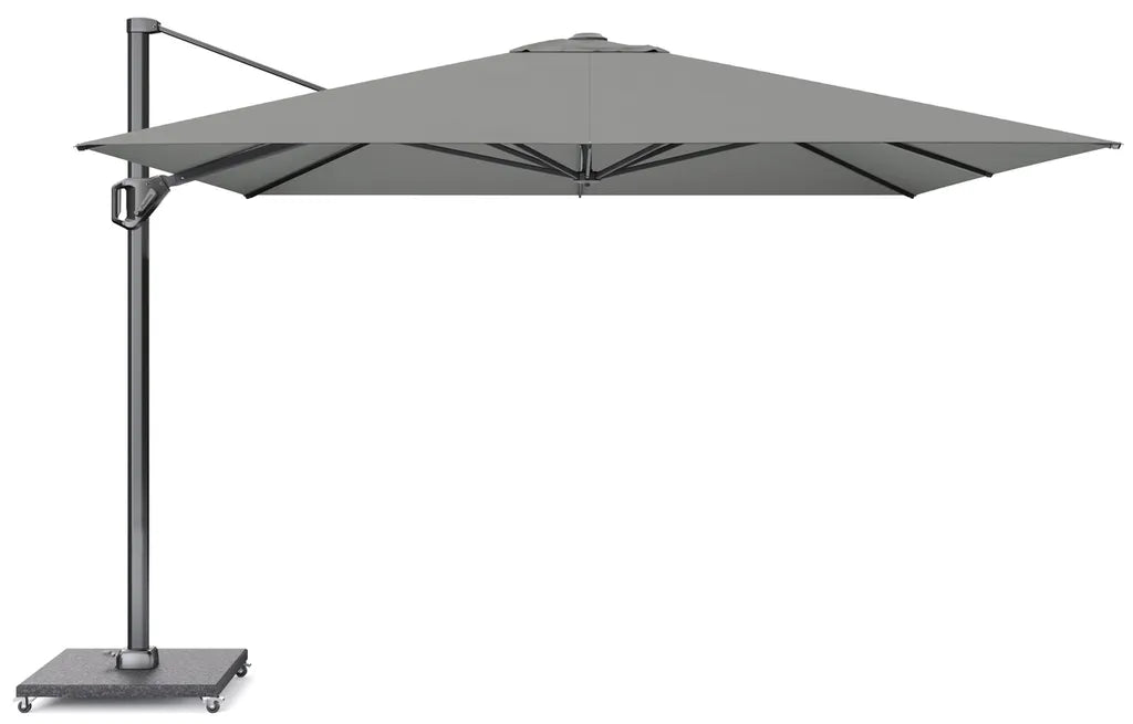 CHALLENGER T1 Premium parasol 350x350cm- doek manhattan - stok antra