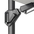 CHALLENGER T2 parasol 350x260cm - licht grijs/ antraciet excl. voet
