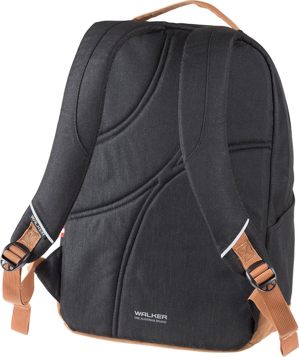 WALKER Pure eco rugzak - black
