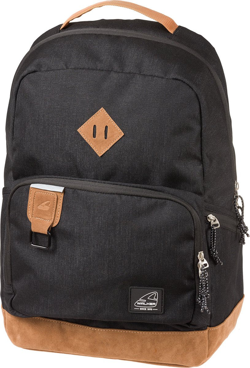 WALKER Pure eco rugzak - black