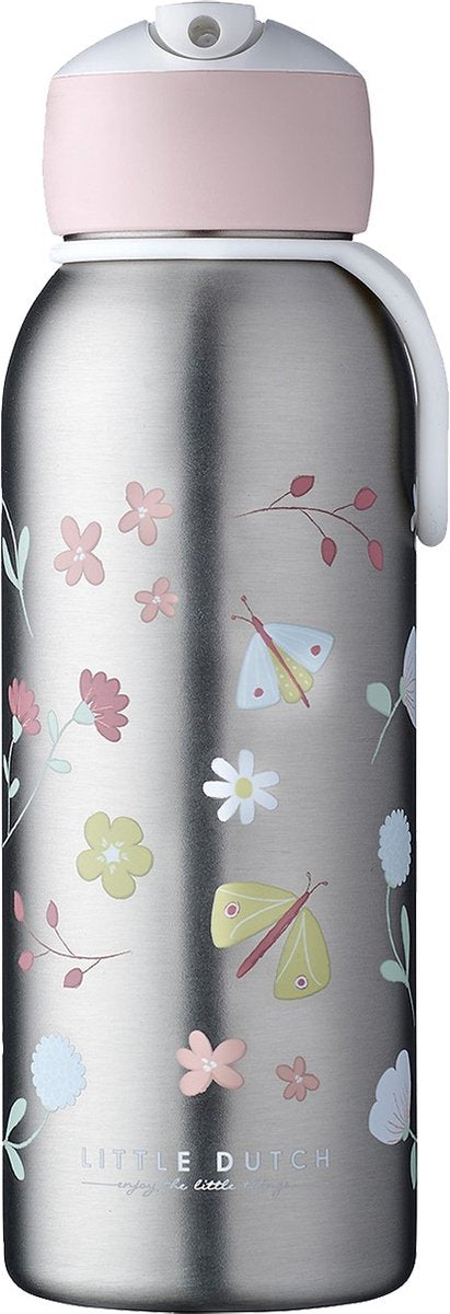 MEPAL Campus isoleerfles flip-up 350ml - flowers & butterflies