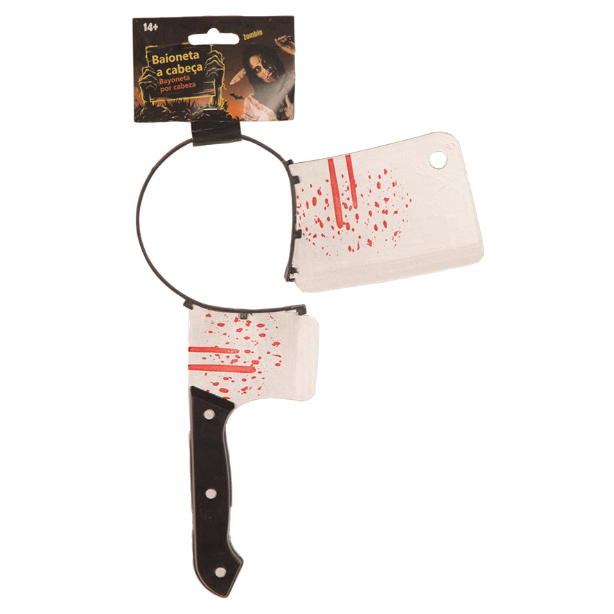 Halloween - Kapmes door hoofd