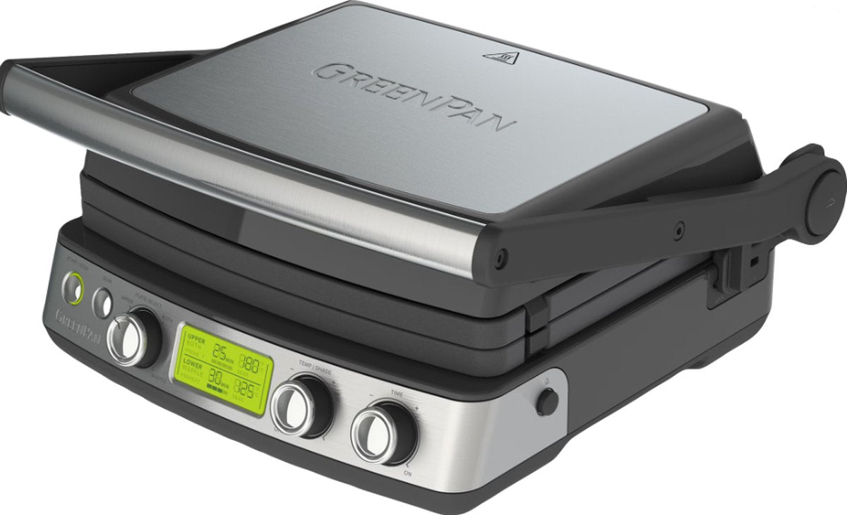 GREENPAN Electricals - Contact grill - zwart