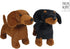 TAKE ME HOME Teckel pluche 33cm - ass. (prijs per stuk)