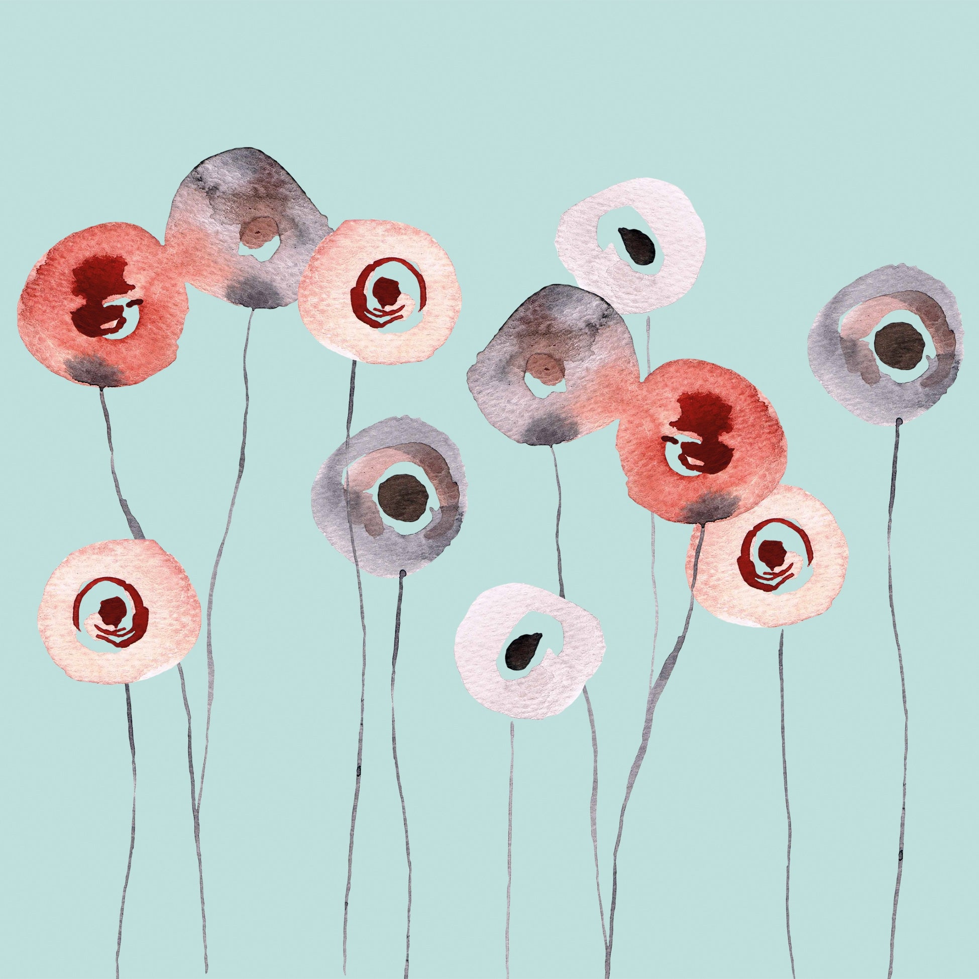 PPD Servetten - 33x33cm - soft flowers
