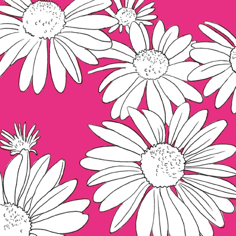 PPD Servetten - 33x33cm - peggy roze