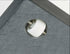 Platinum ROME parasolvoet 60kg - black polish graniet