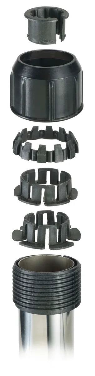 Platinum ROME parasolvoet 60kg - black polish graniet