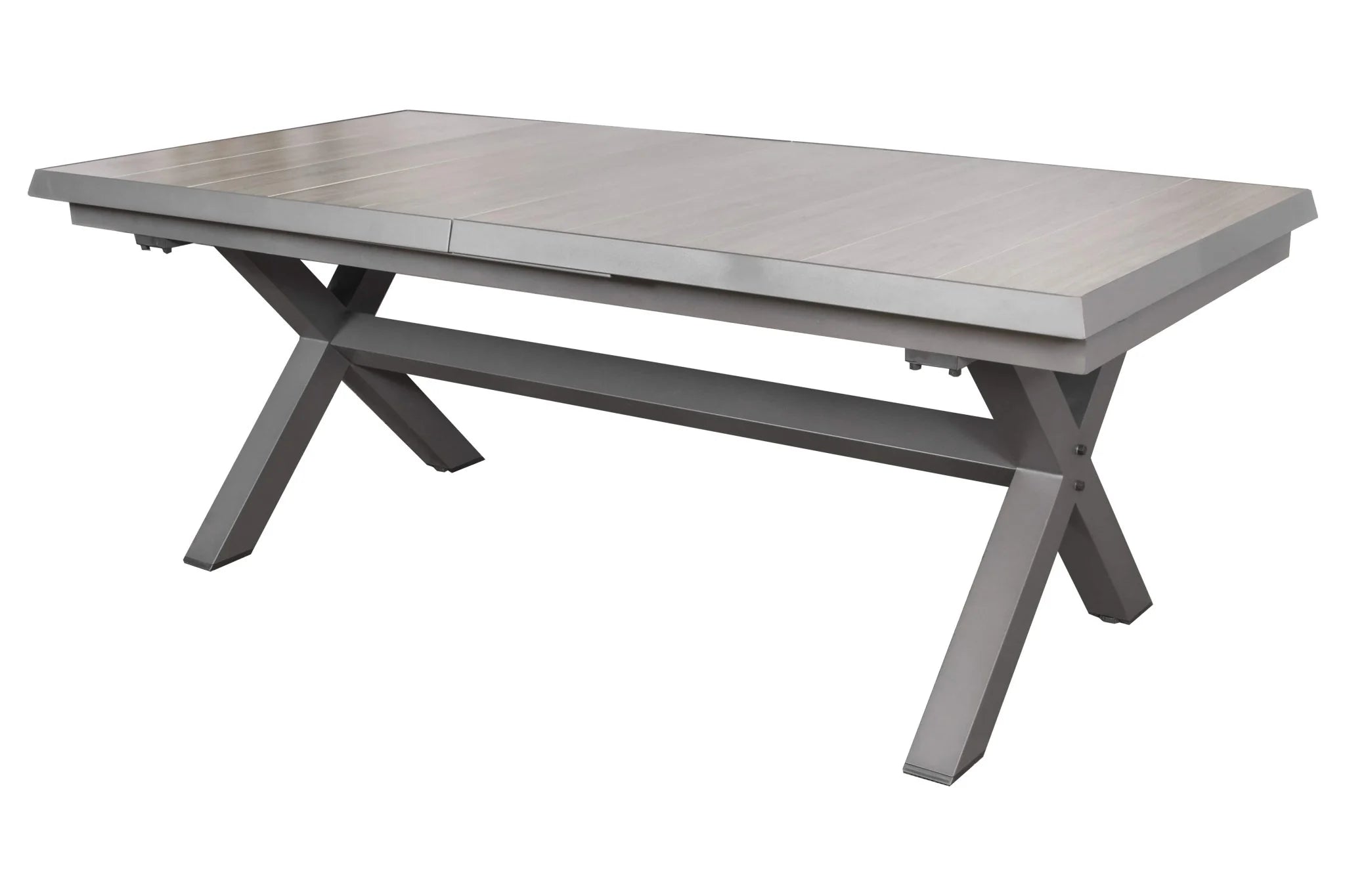 MONACO Tuintafel uittrekbaar- 160/ 203cm x100x76cm - alu frame ceramic top 680150