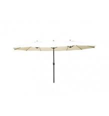 RAPINO parasol dubbel - ivoor excl. voet    TR45x27