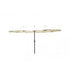 RAPINO parasol dubbel - ivoor excl. voet    TR45x27