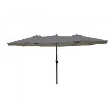 RAPINO parasol dubbel - zwart excl. voet    TR45x27