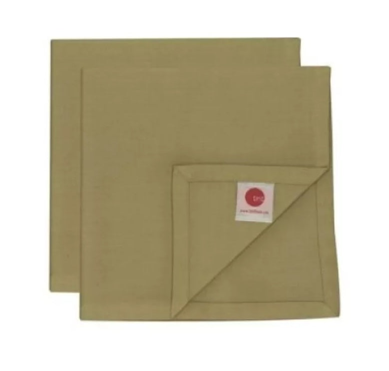 TINT UNI Servetten 2st.- 45x45cm - boa