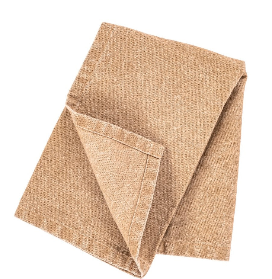 TISECO Myrna servetten 2st.- 40x40cm - indian tan