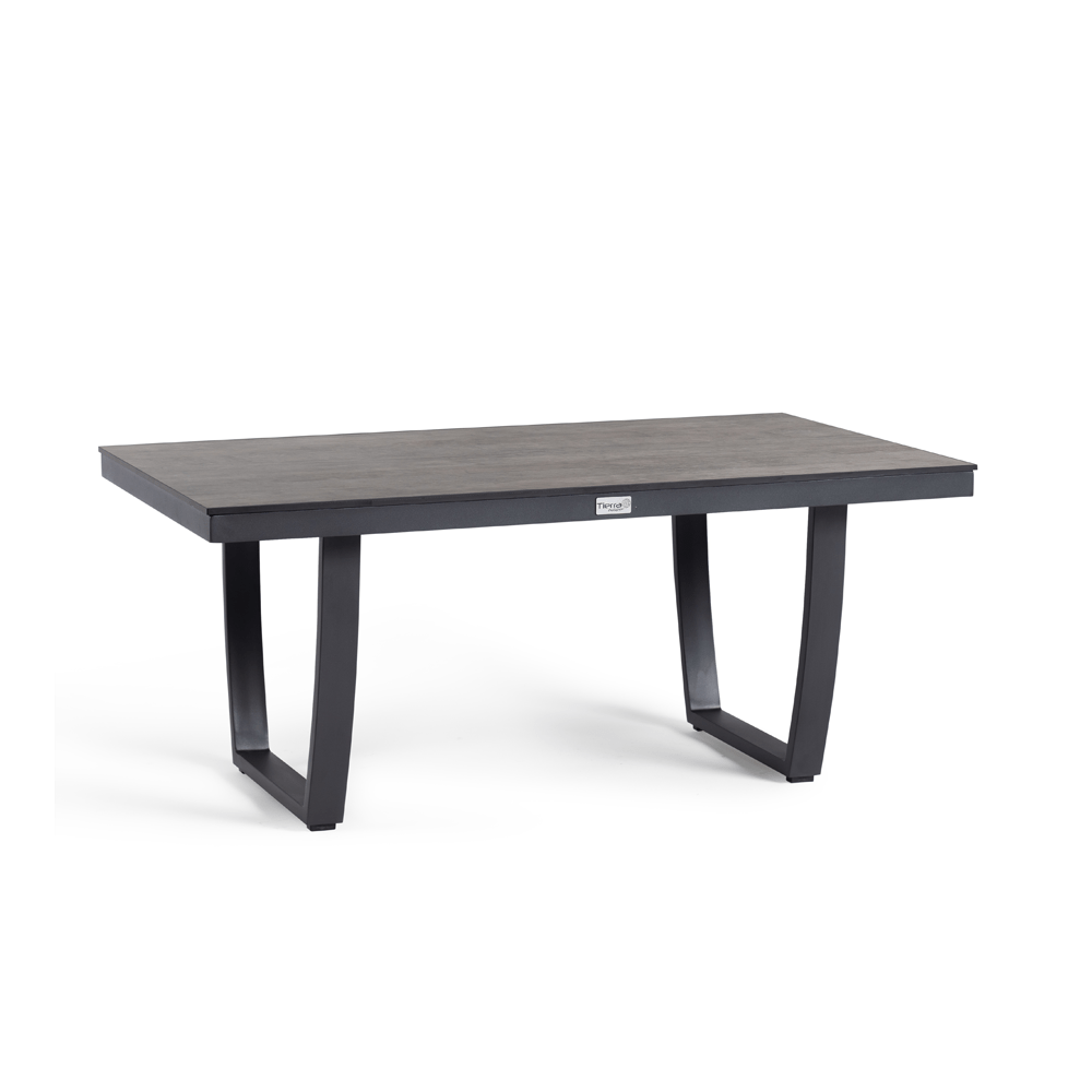 TIERRA Valencia lounge tafel - 105x60x45 cm - forest grey
