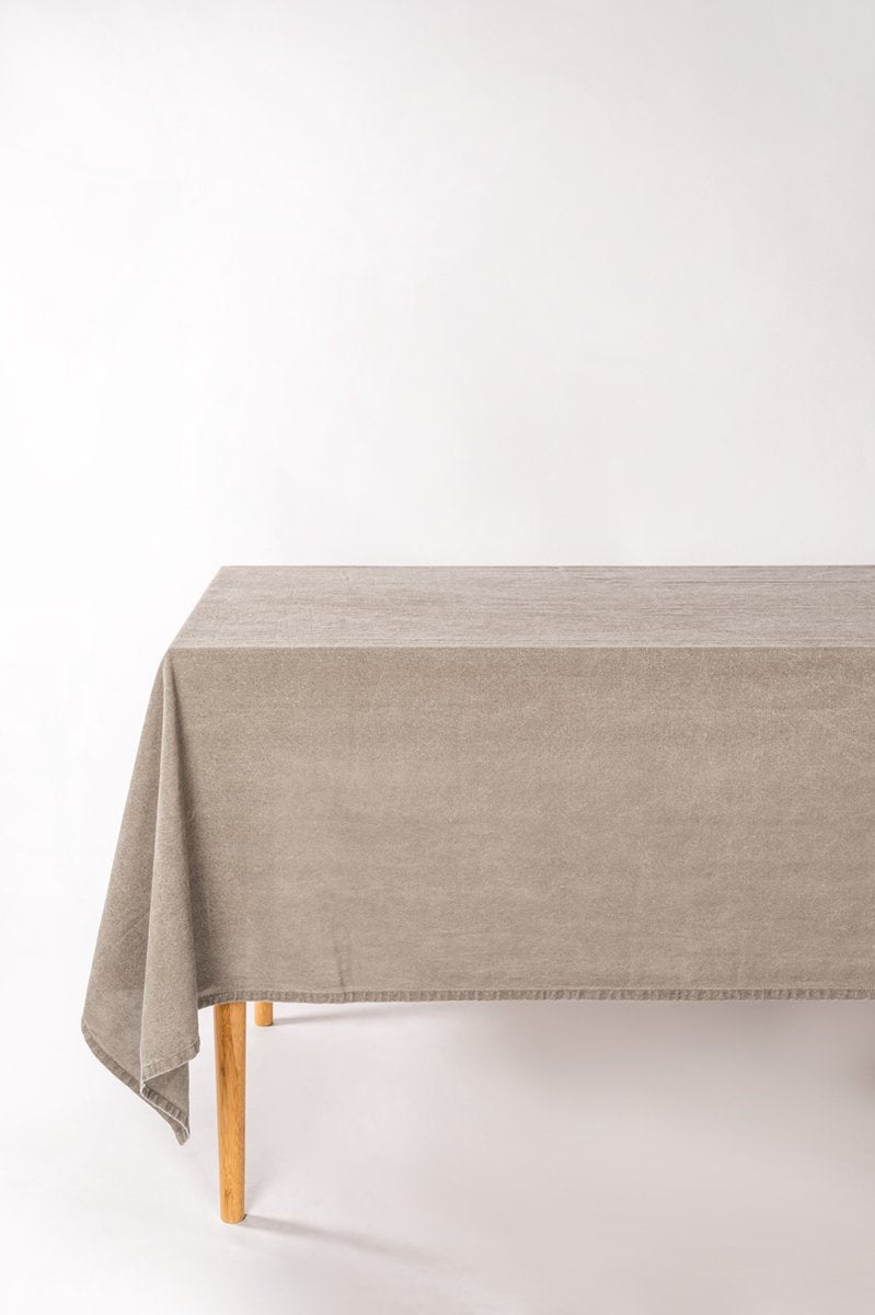 TISECO Myrna tafelkleed - 145x250cm - taupe
