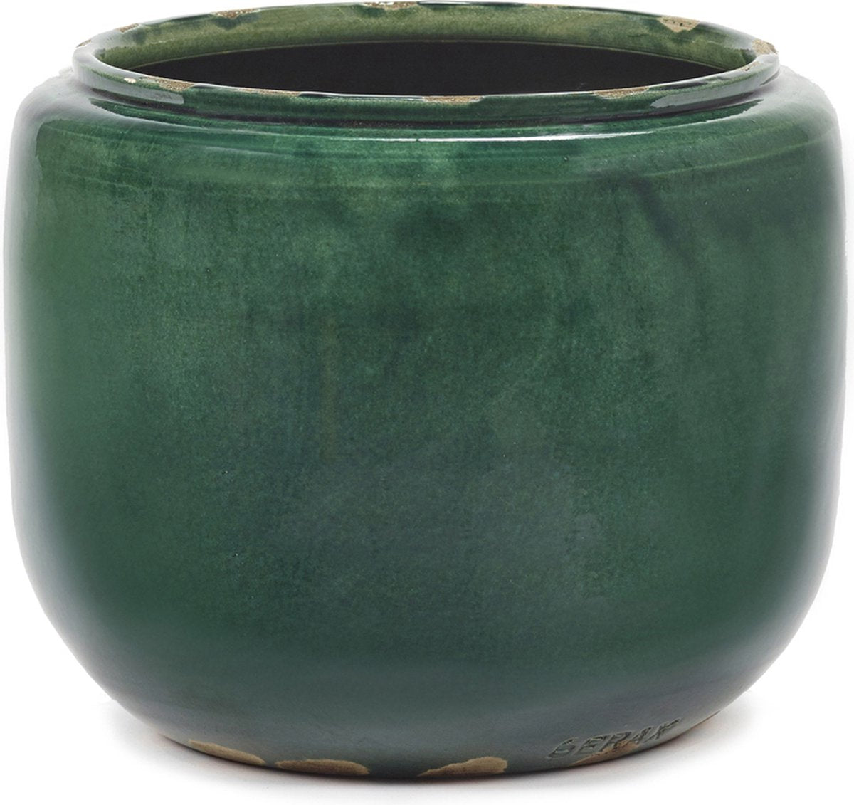 SERAX Costa bloempot - XS 16.5cm - groen