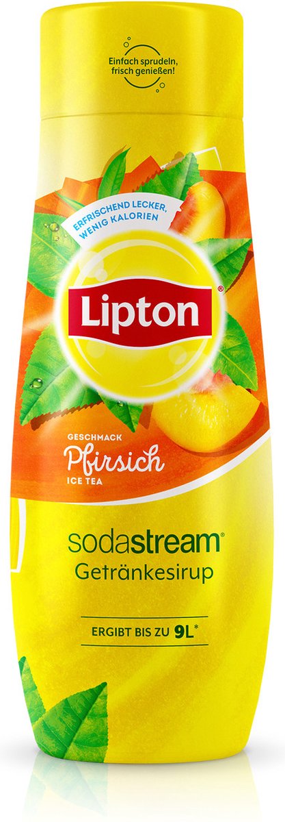 SODASTREAM Pepsico flavors 440ml - lipton ice tea peach
