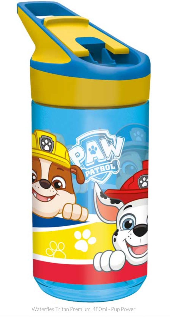 PAW PATROL Waterfles - Tritan premium - 480ml