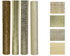 Kerst decostof poly. foil/glitter 200x35cm - goud - ass.    (prijs per stuk)