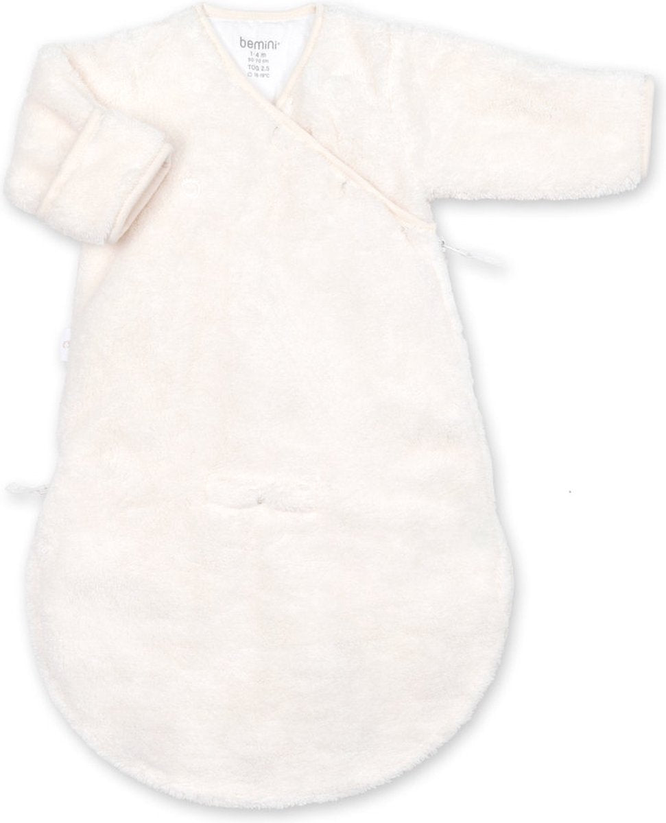 BeMini SOFTY slaapzak - 1/4m - pudding (tog 2.5)