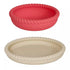 OYOY Mellow eetset bord en bowl- vanille / kersenrood